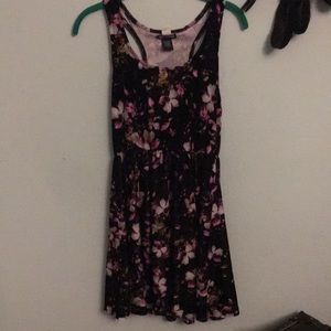 Black Floral Dress